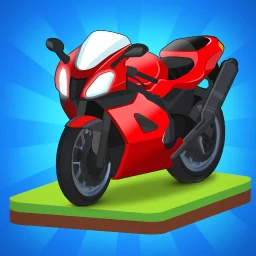 Icono de Merge Bike game Idle Tycoon
