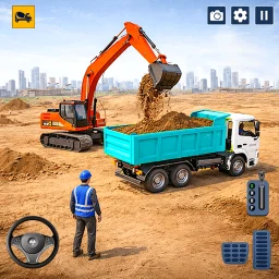Icono de Excavator: City Construction